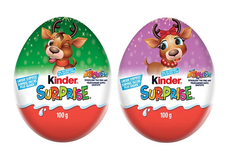 Kinder surprise christmas egg 2024 100g