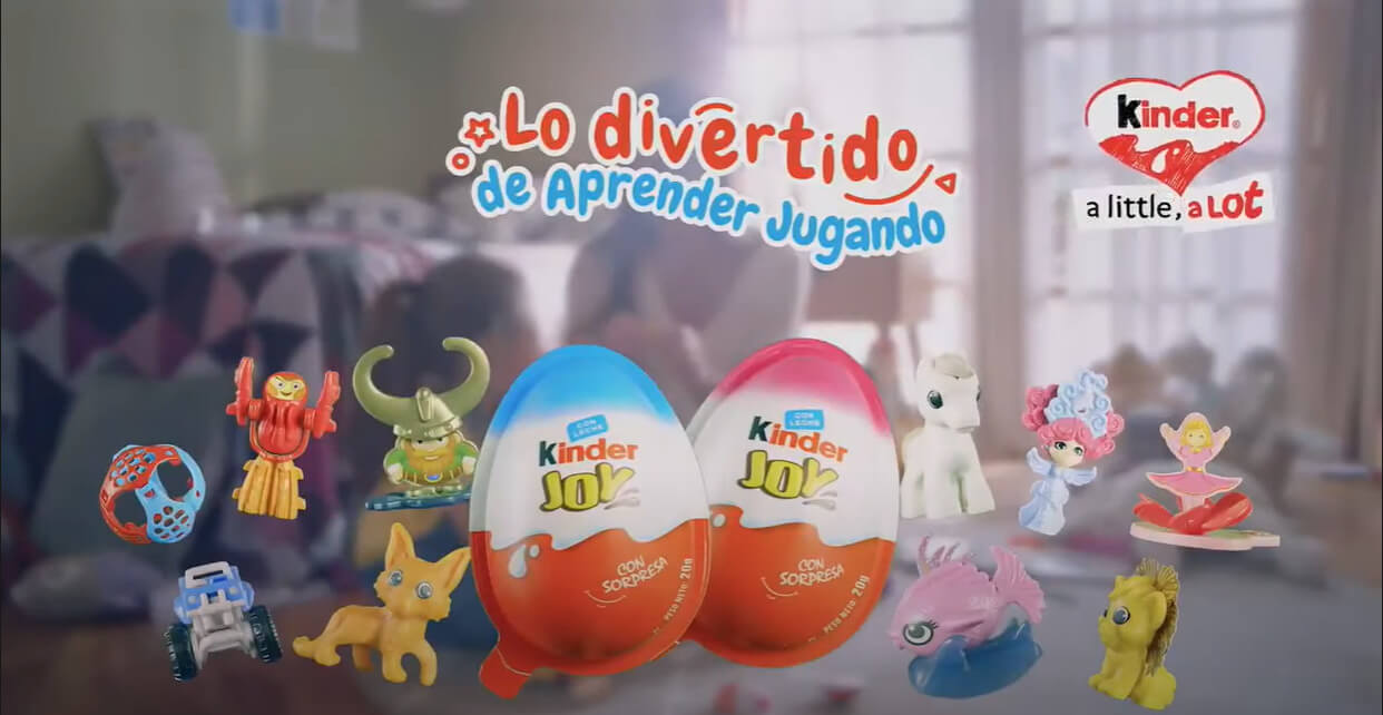 Juguete store huevo kinder