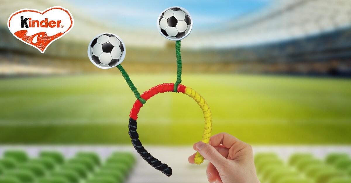 Kinder Spiel And Spaß Bastelideen Fußball Fan Antenne Kinder Deutschland 6502