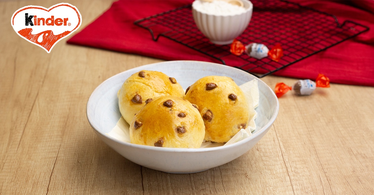 Schokobrötchen mit kinder Schoko-Bons - kinder Deutschland