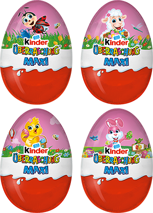 kinder Überraschung Maxi Rosa Ei 100g