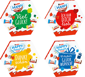 kinder Happy Moments mini mix – Grüße Edition 162g