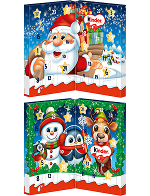 kinder Mix Tisch-Adventskalender 127g