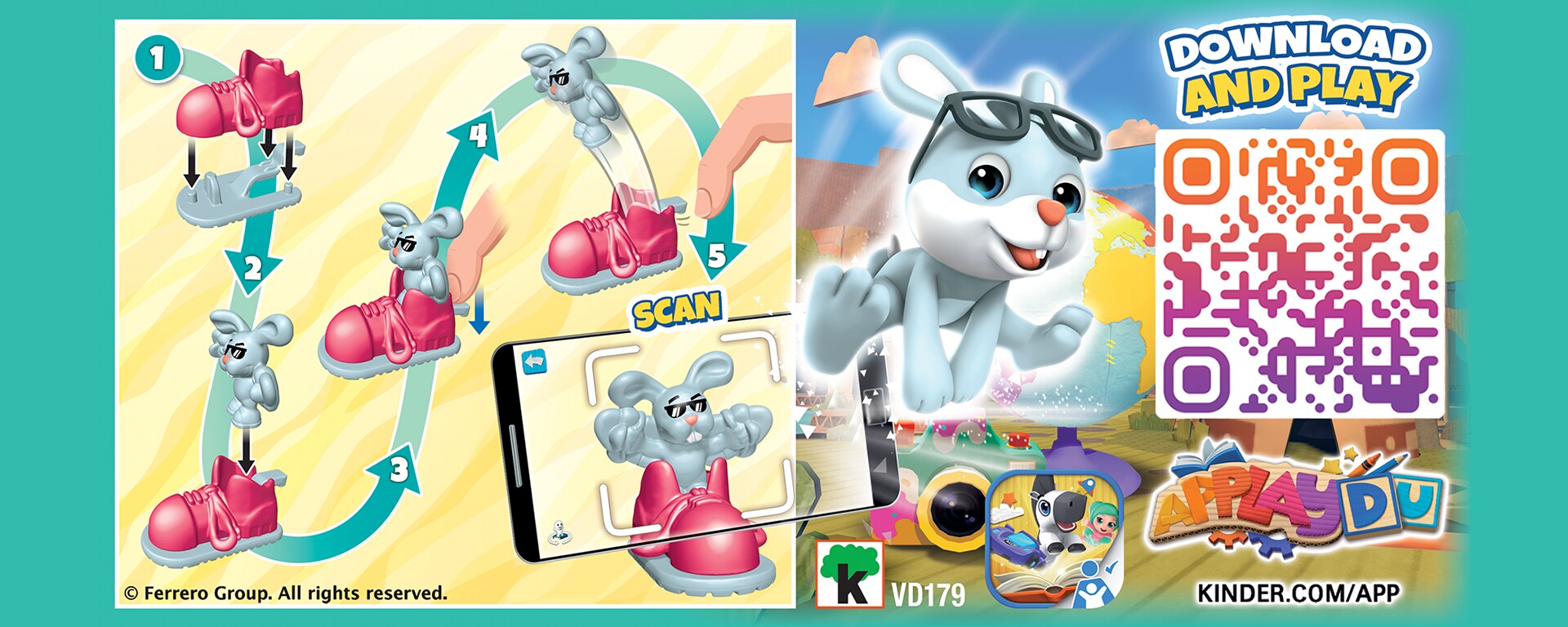 TRAINER BUNNY - Kinder Surprise - Kinder 香港