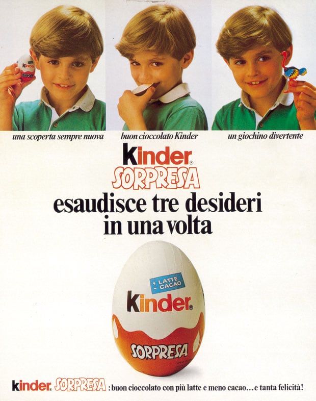 The History Of Kinder Joy Surprise Eggs & When They Were Created –