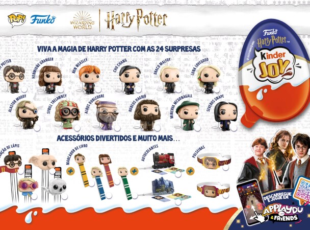 Kinder Joy Funko Harry Potter - Kinder Portugal