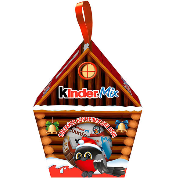 Набор кондитерских изделий Kinder® Mix «Кормушка для птиц», 99,7 г