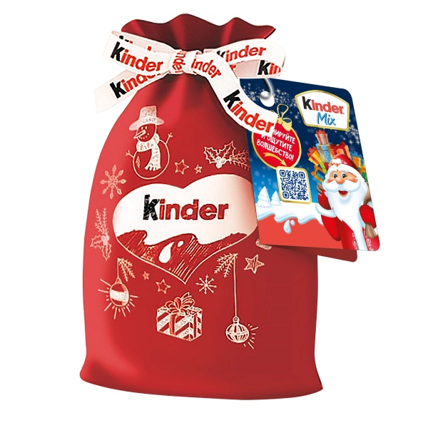 Набор кондитерских изделий Kinder® Mix «Мешок Деда Мороза», 215,5 г