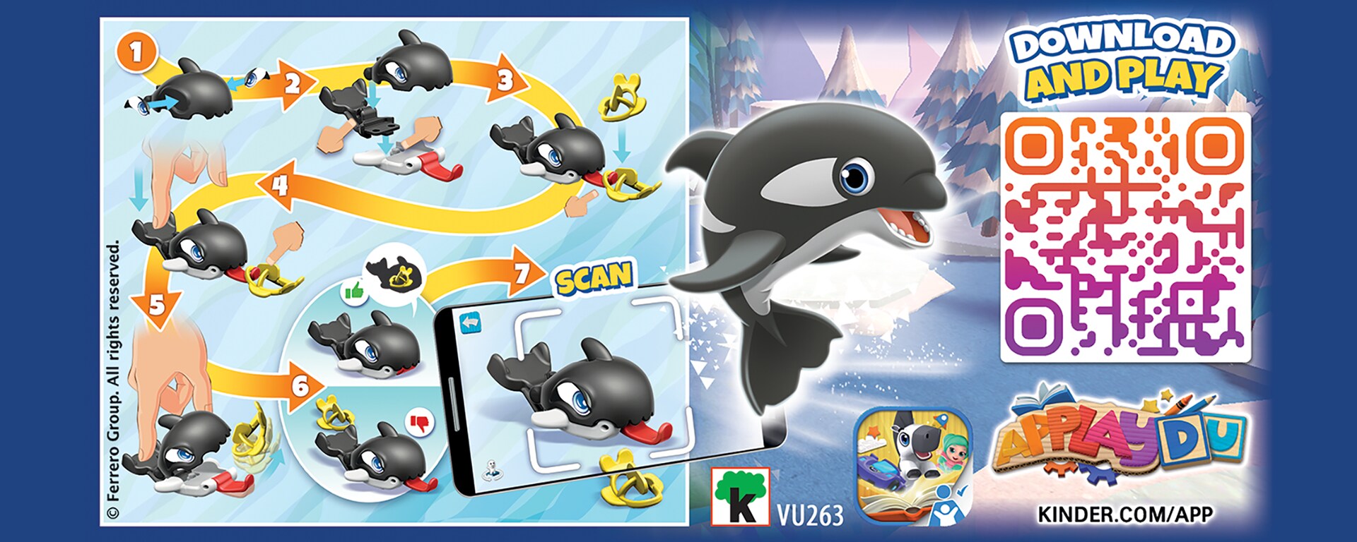 CATCH ORCA - Kinder Surprise - Kinder Россия