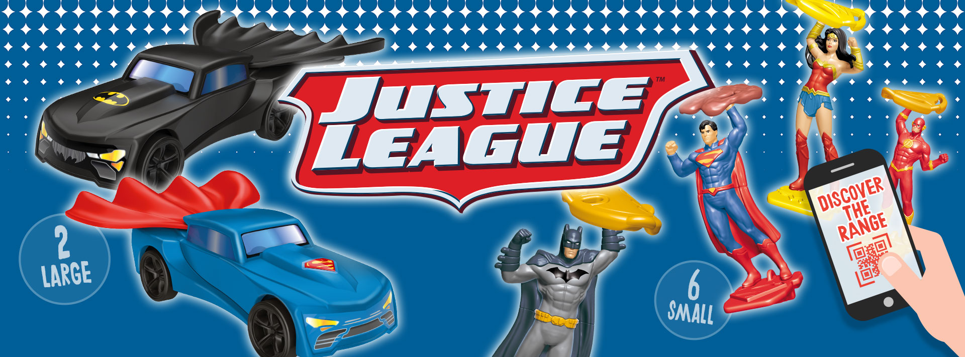 kinder joy justice league