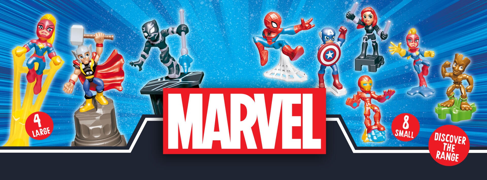 Marvel kinder egg toys on sale