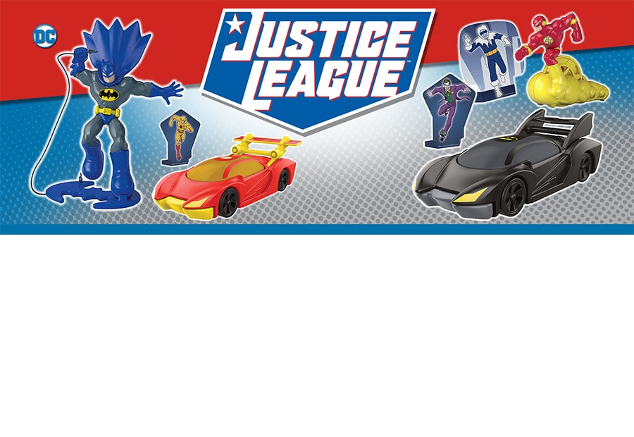 Justice League Kinder United Kingdom and Ireland