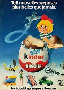 Kinder cheap surprise vintage