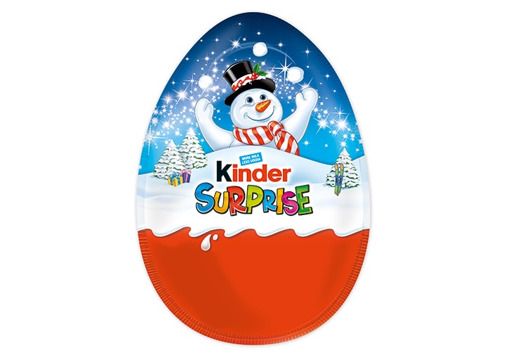 Kinder surprise christmas egg 2024 100g