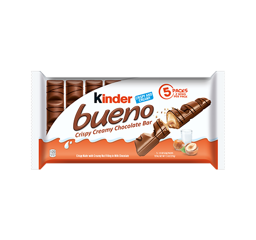 KINDER BUENO 30 sachets de barres chocolatées - Confiserie